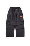 V2 MOD SUPERWIDE CARGO PANTS BLACK