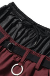 V2 OVERWIDE CARGO PANTS FC BURGUNDY