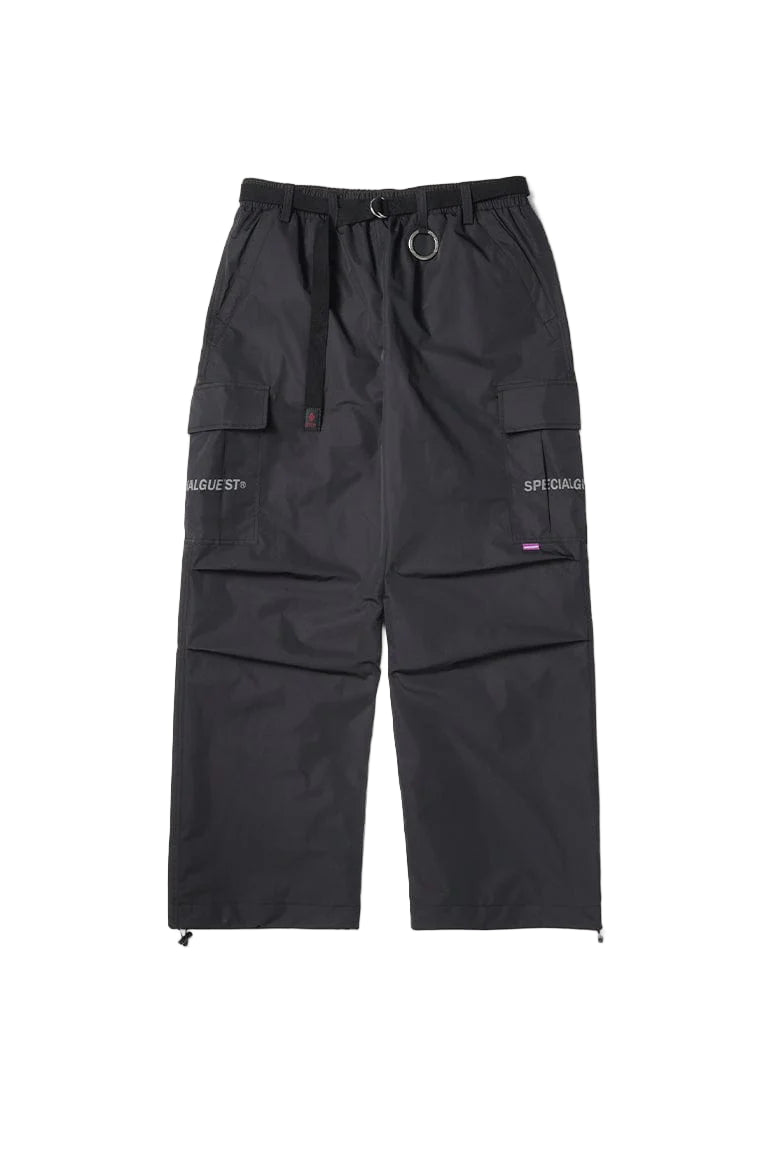 V2 OVERWIDE CARGO PANTS FC BLACK