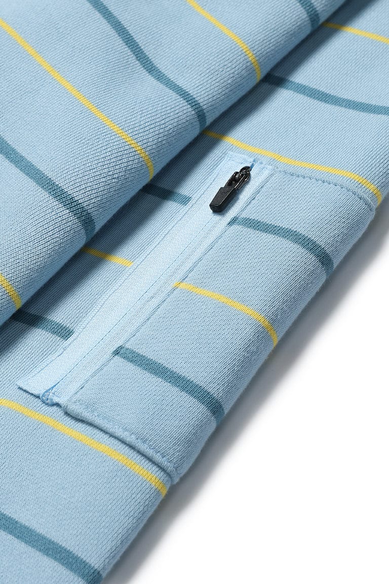 V2 PINSTRIPE CREWNECK WINTER SKY