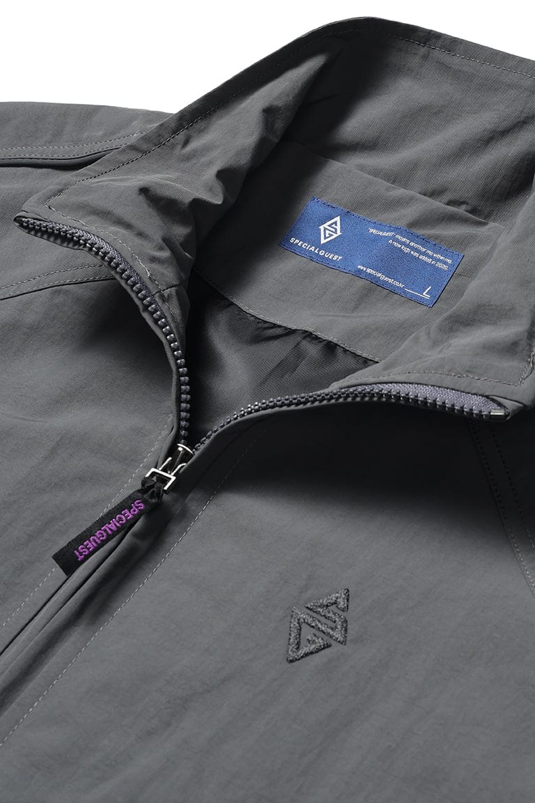 V2 SIDELINE TRACK JACKET DARK GREY