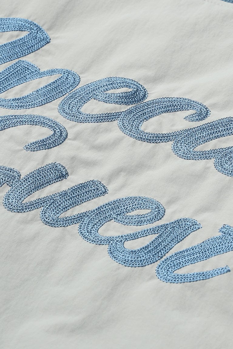 V2 WIDE VARSITY JACKET LIGHT GREY