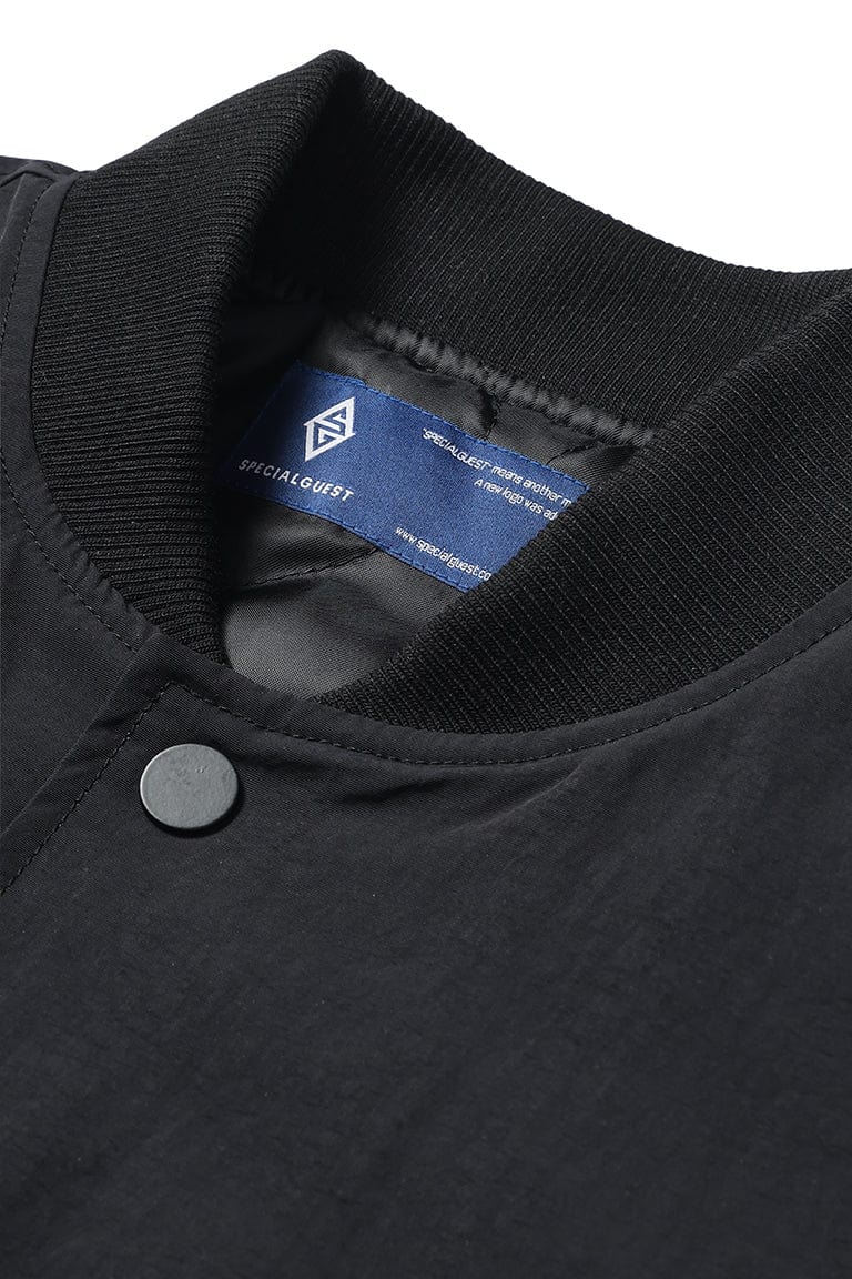 V2 WIDE VARSITY JACKET BLACK