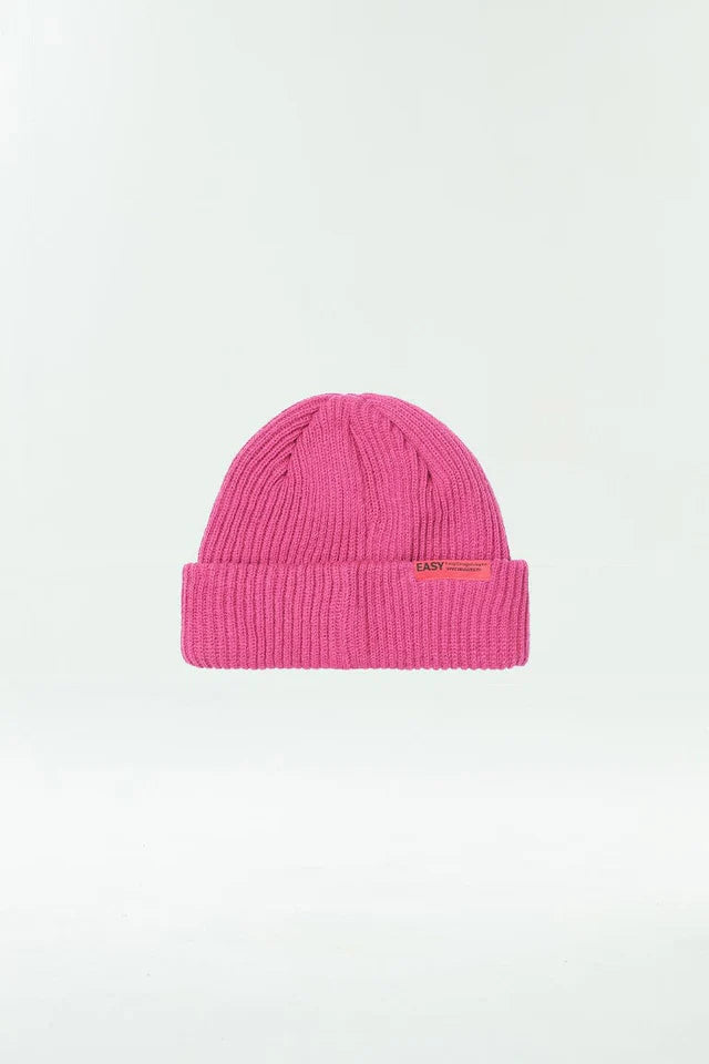 EASY BEANIE R PINK YARROW