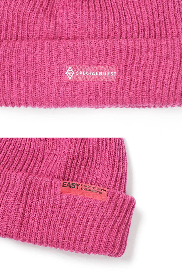 EASY BEANIE R PINK YARROW