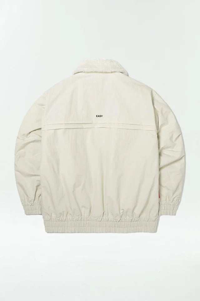 EASY DECK JACKET N  EGG SHELL