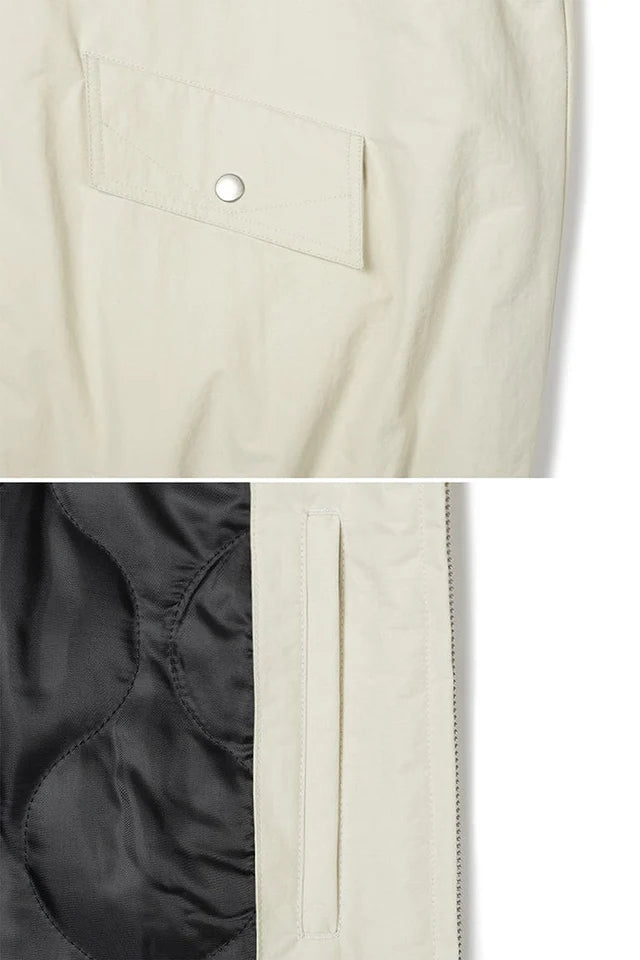 EASY DECK JACKET N  EGG SHELL