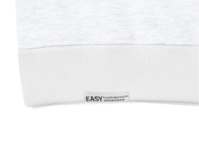 EASY PK NECK WHITE MELANGE