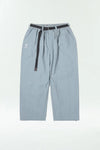 EASY SUPERWIDE BLOCK PANTS DUSTY BLUE