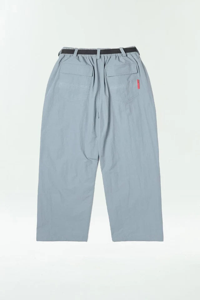 EASY SUPERWIDE BLOCK PANTS DUSTY BLUE