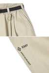 EASY SUPERWIDE TUCK PANTS 3LAYER PALE KHAKI