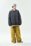 EASY WIDE ANORAK JACKET N 3LAYER ASPHALT