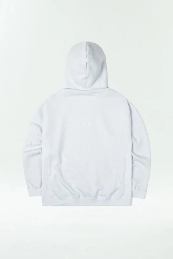 EASY WIDE HOODIE RETIRING BLUE