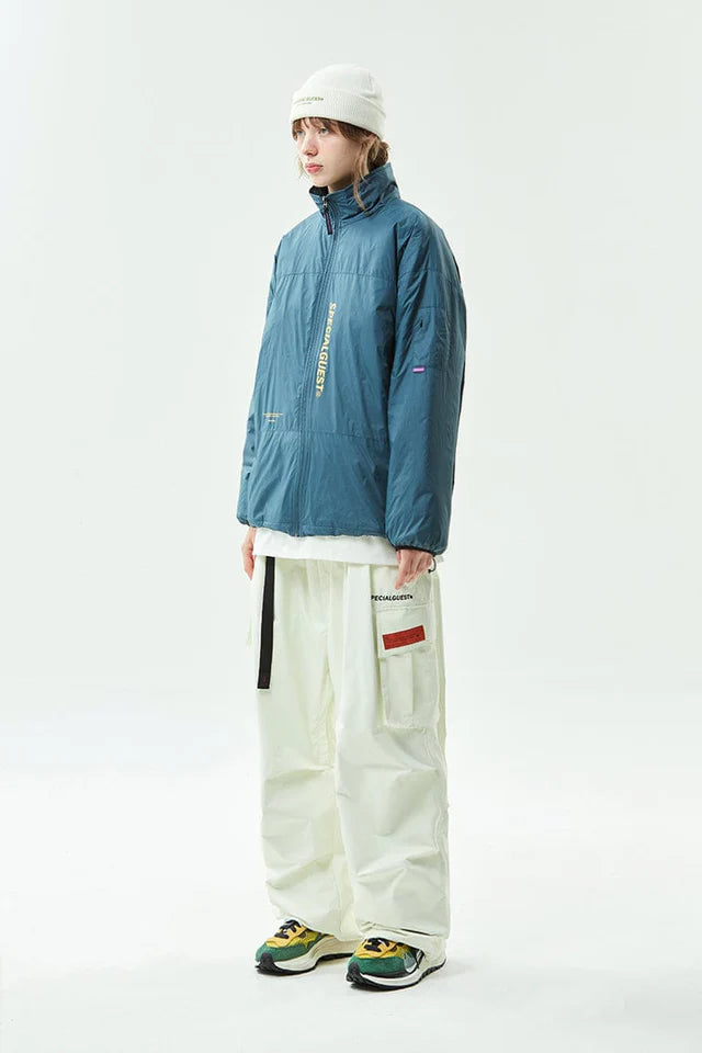 V2 MOD SUPERWIDE CARGO PANTS EGG WHITE