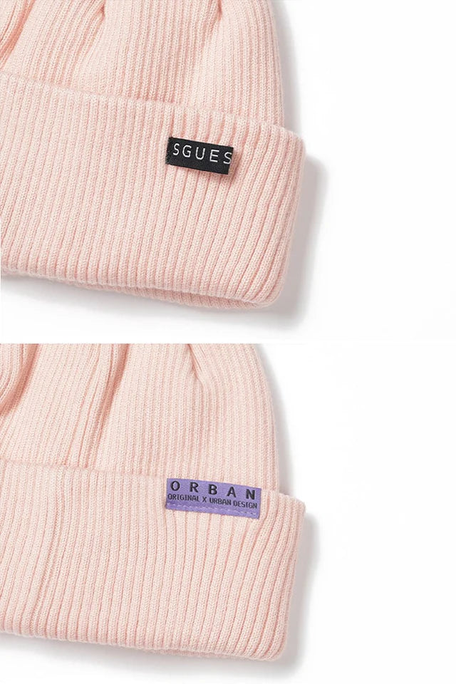 ORBAN BEANIE N PALE PEACH