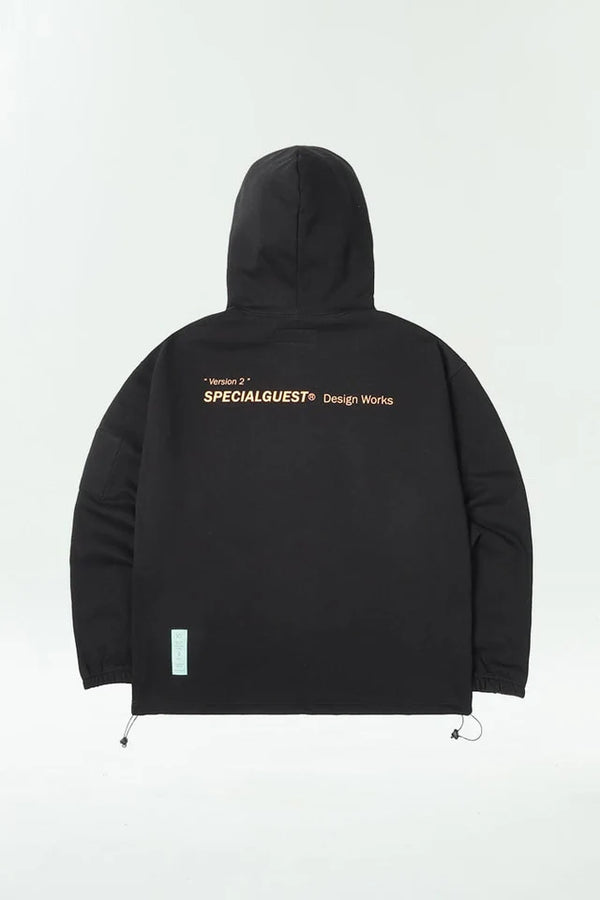 V2 ADJUST HOODIE N BLACK