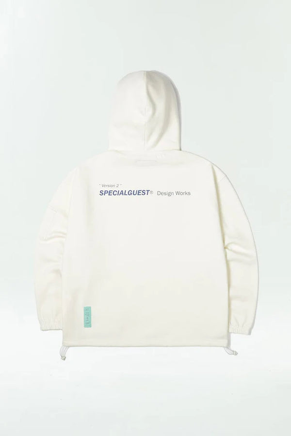 V2 ADJUST HOODIE N IVORY