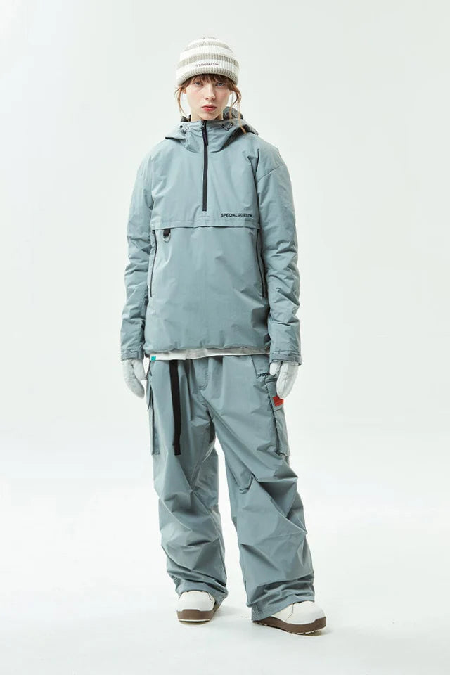 V2 MOD SUPERWIDE CARGO PANTS OSLO GREY