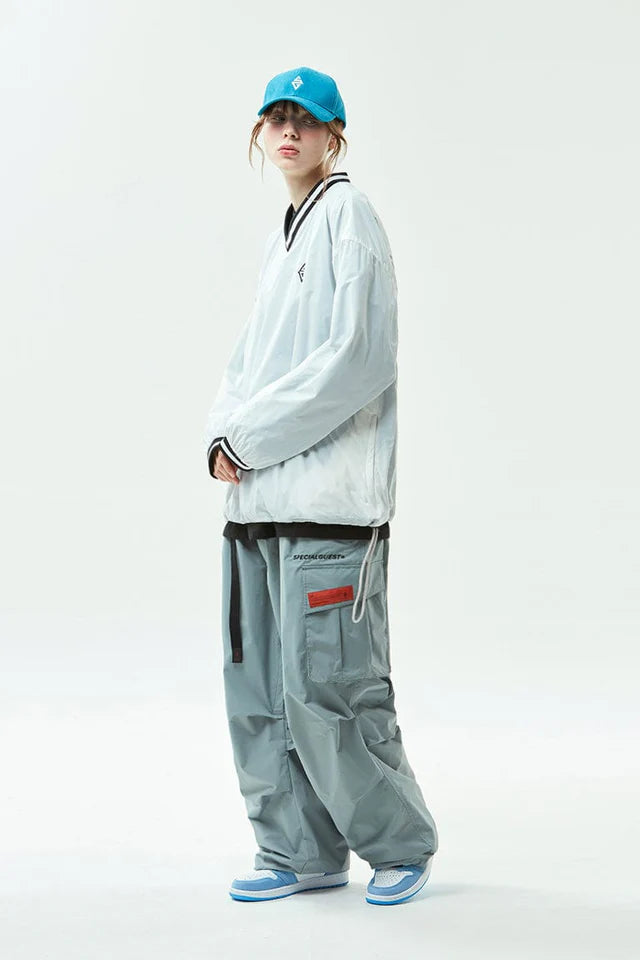 V2 MOD SUPERWIDE CARGO PANTS OSLO GREY