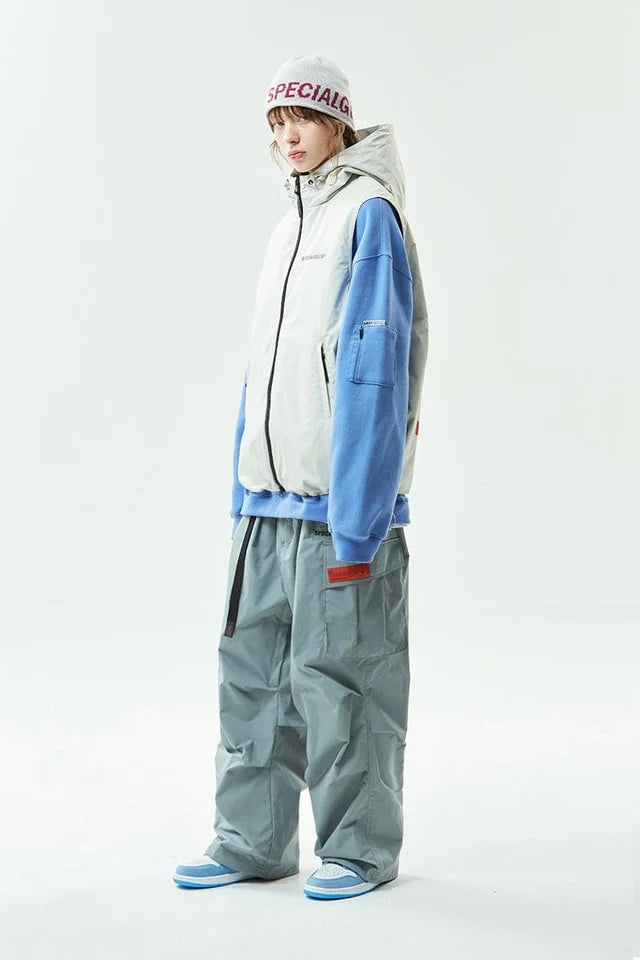 V2 MOD SUPERWIDE CARGO PANTS OSLO GREY