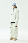 V2 MOD SUPERWIDE CARGO PANTS EGG WHITE