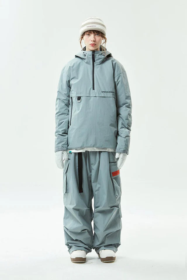 V2 MOD THINSULATE ANORAK JACKET OSLO GREY