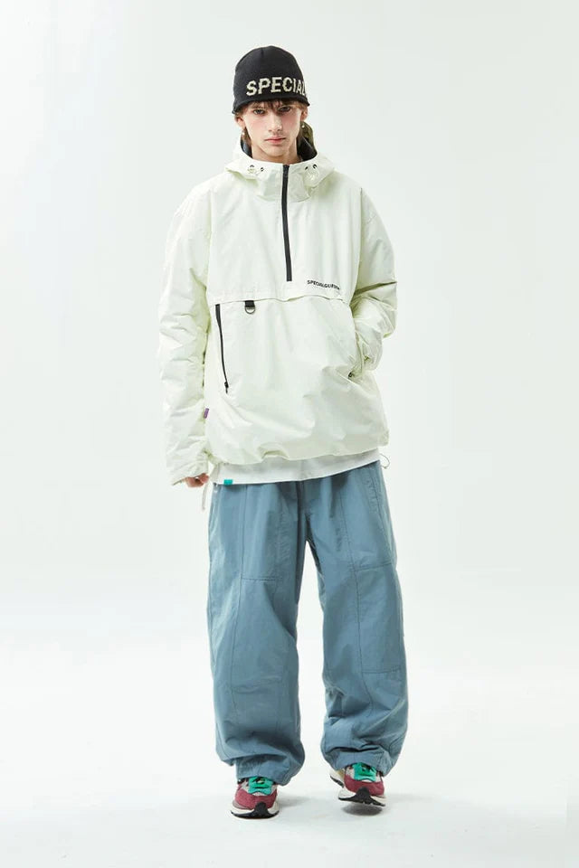 V2 MOD THINSULATE ANORAK JACKET EGG WHITE | TOGETH1R SNOWBOARD V2 MOD THINSULATE ANORAK JACKET EGG WHITE | TOGETH1R SNOWBOARD