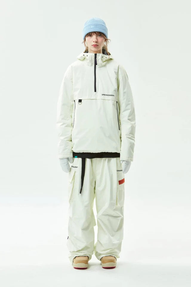 V2 MOD THINSULATE ANORAK JACKET EGG WHITE