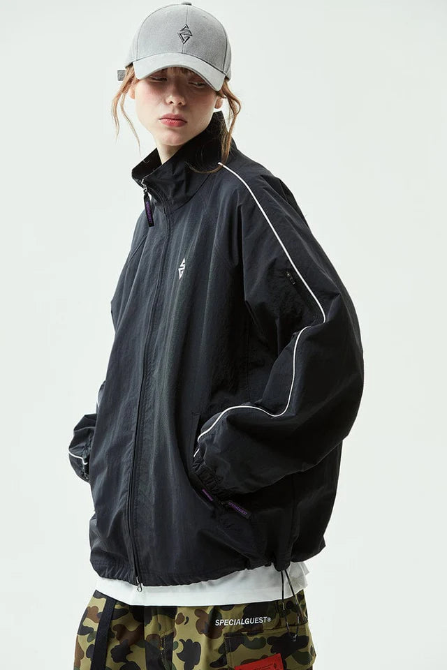 V2 SIDELINE TRACK JACKET BLACK