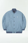 V2 WIDE VARSITY JACKET SLATE BLUE