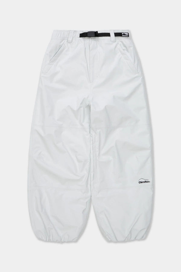 BANDED BT PANTS DEEP WHITE (Wide Fit)