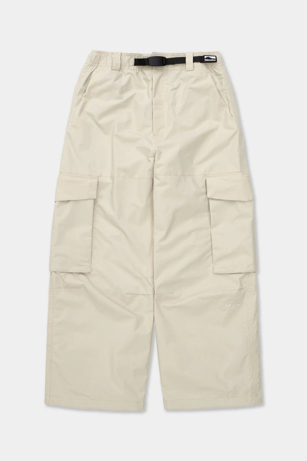 CARGO BIG PANTS IVORY (Wide Fit)