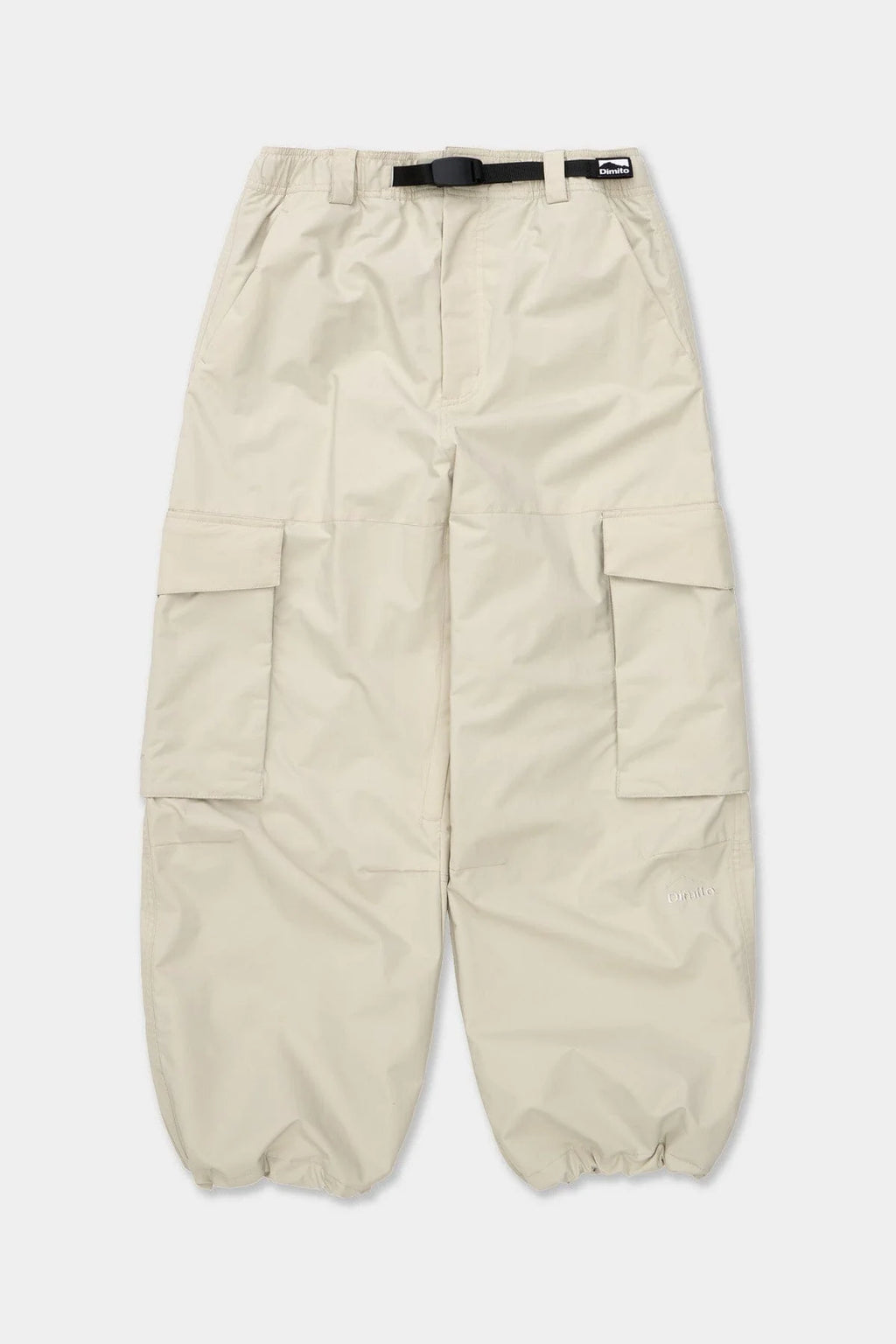 CARGO BIG PANTS IVORY (Wide Fit)