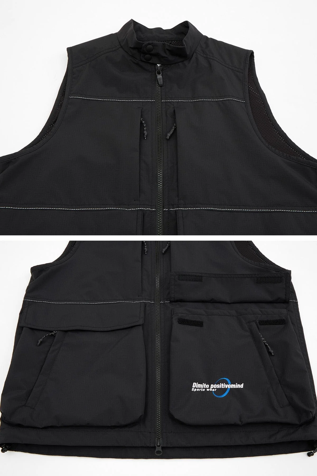 DMT SPORTS VEST BLACK