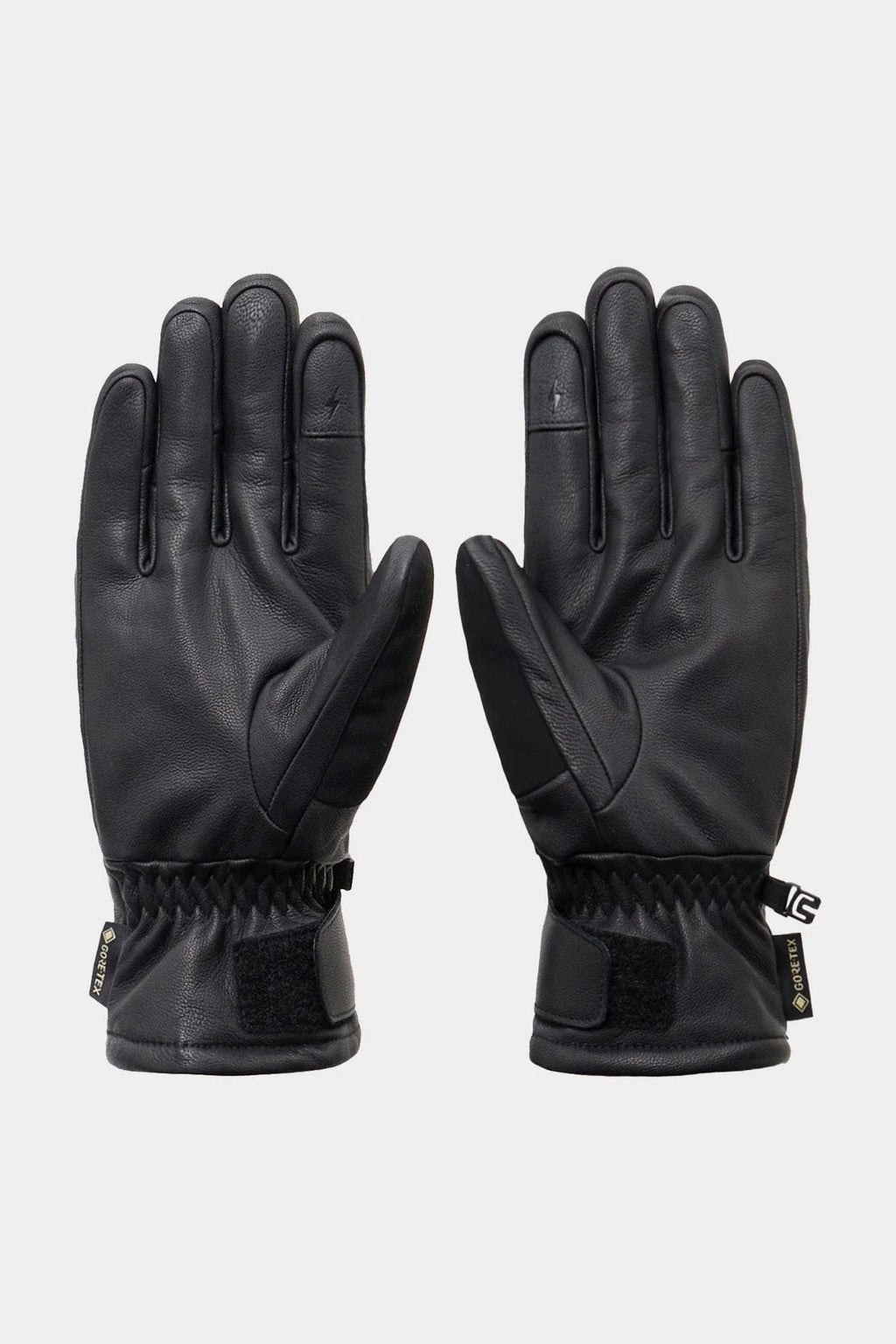 GORE-TEX LEATHER GLOVES BLACK