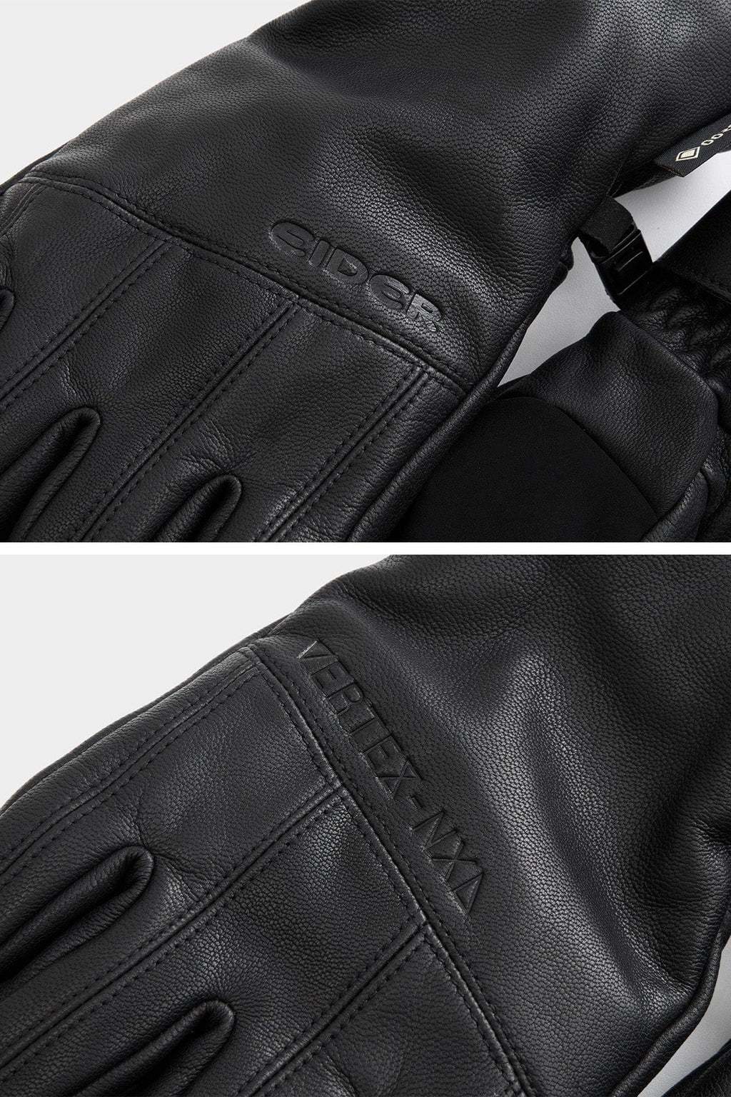 GORE-TEX LEATHER GLOVES BLACK