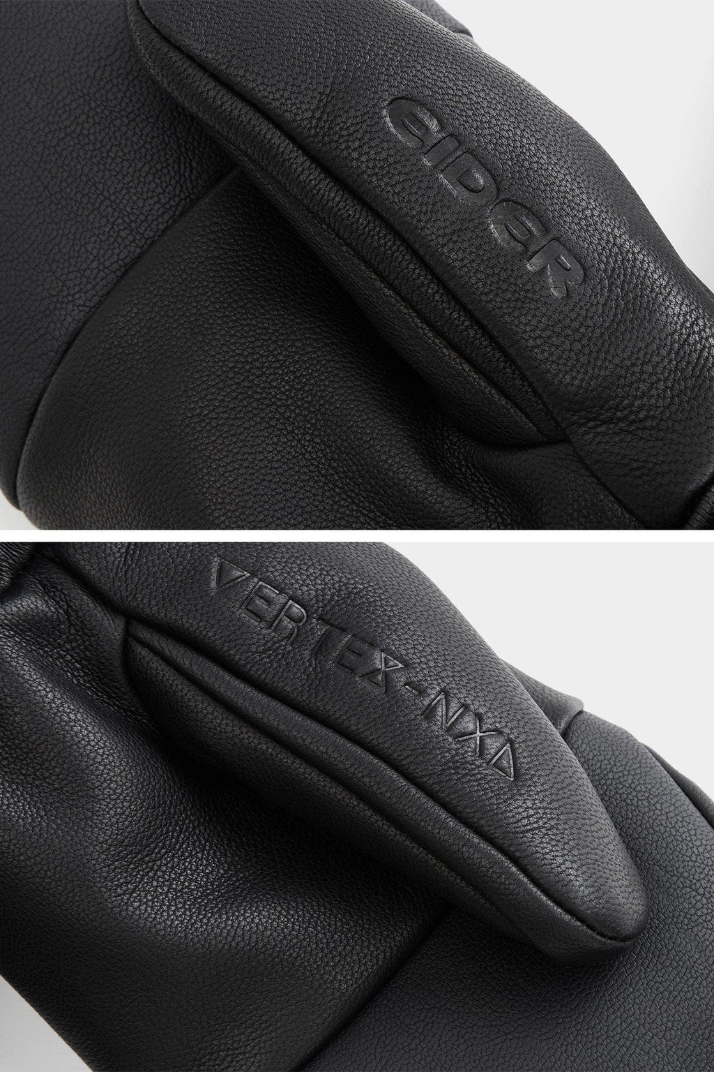 GORE-TEX LEATHER MITTEN BLACK