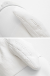 GORE-TEX LEATHER MITTEN WHITE