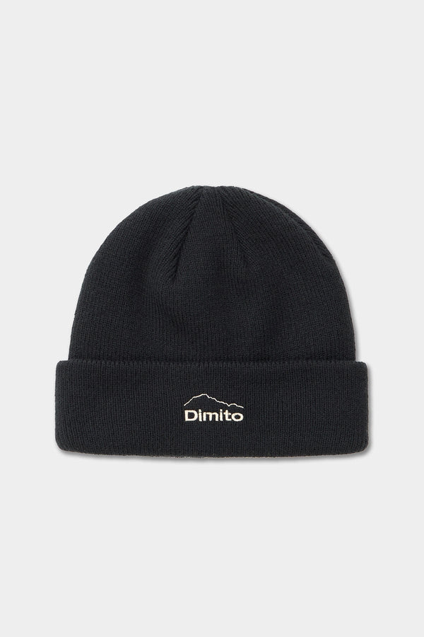 DMT LOGO BEANIE BLACK