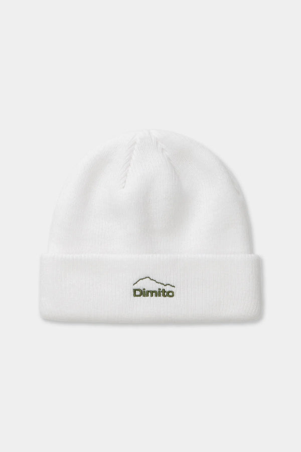 DMT LOGO BEANIE WHITE