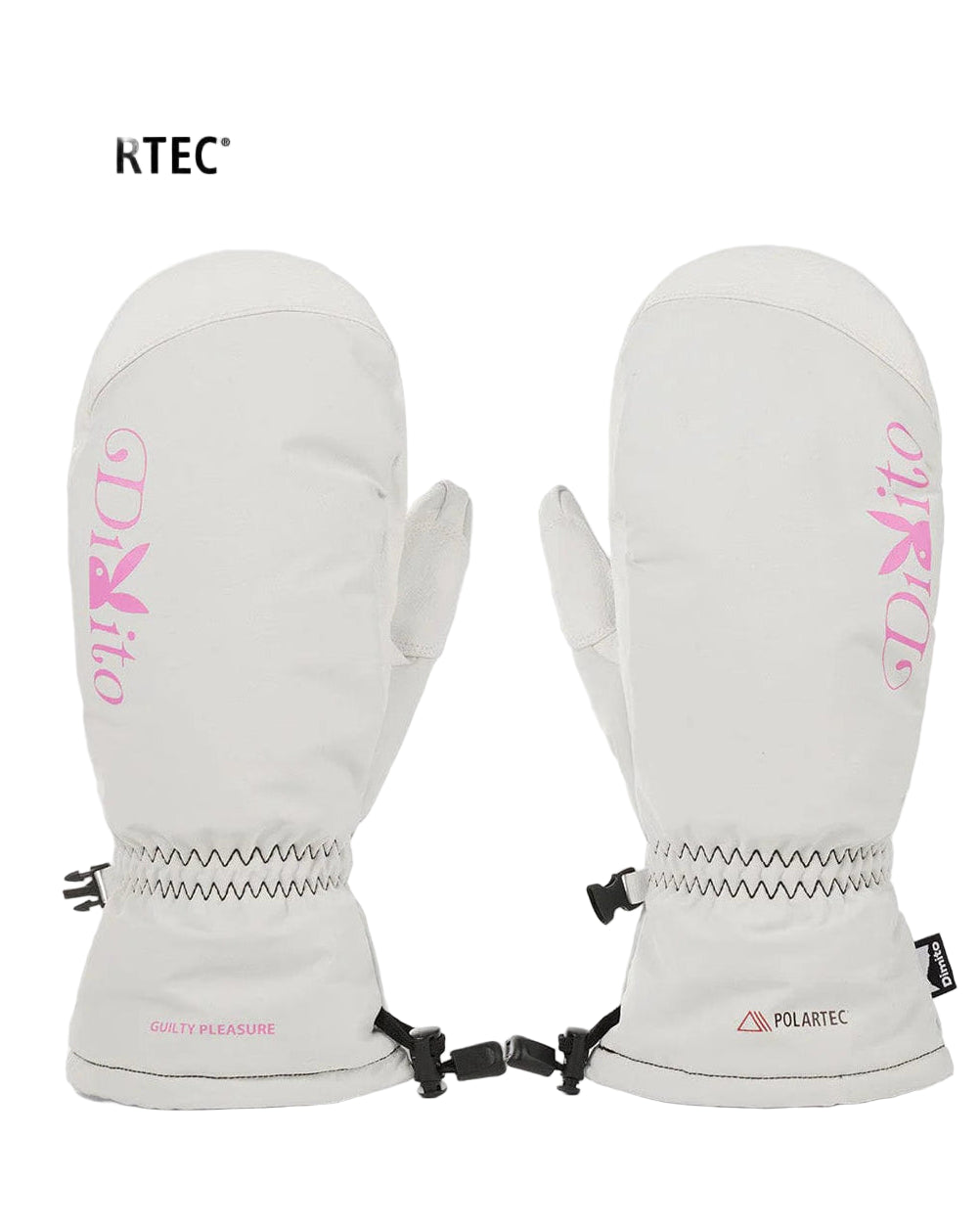 POLARTEC (PLAYBOY X DIMITO) MITTEN WHITE