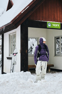 VTX 3L PULLOVER JACKET DEEP GRAPE