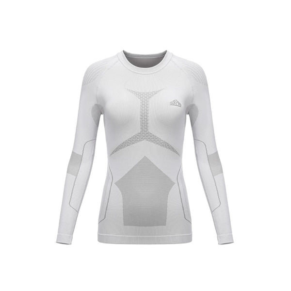 SURPINE REGULAR BASE LAYER SET WOMEN WHITE/GREY