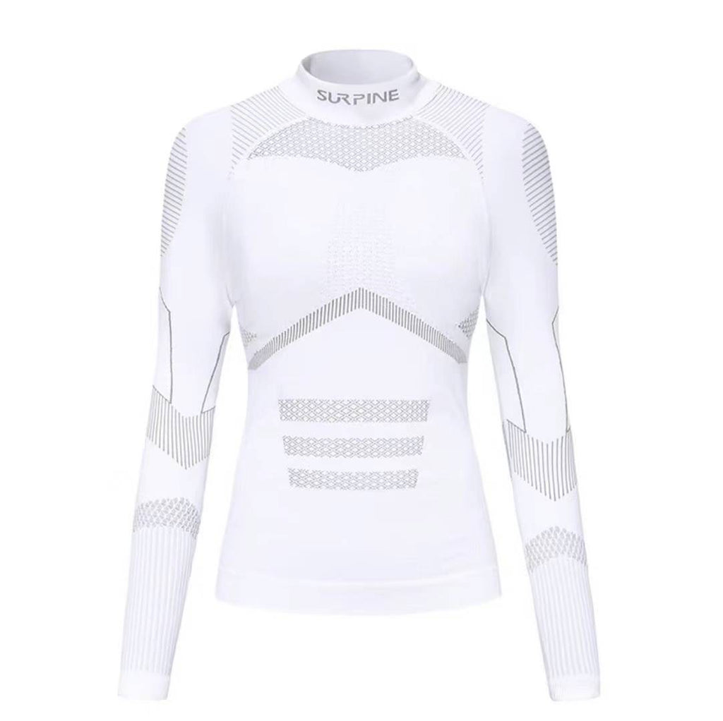 SURPINE BASE LAYER PRO SET WOMEN WHITE/GREY