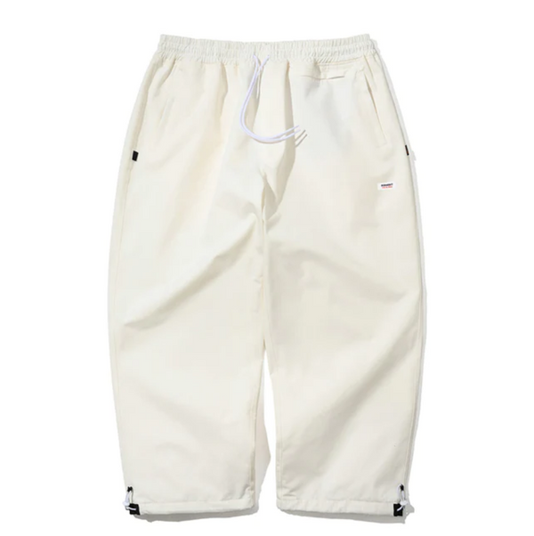 美品 値下げ可 Bsrabbit SUPER WIDE PANTS WHITE BSRABBIT LOGO COTTON 美品 値下げ可 Bsrabbit SUPER WIDE PANTS WHITE BSRABBIT LOGO COTTON