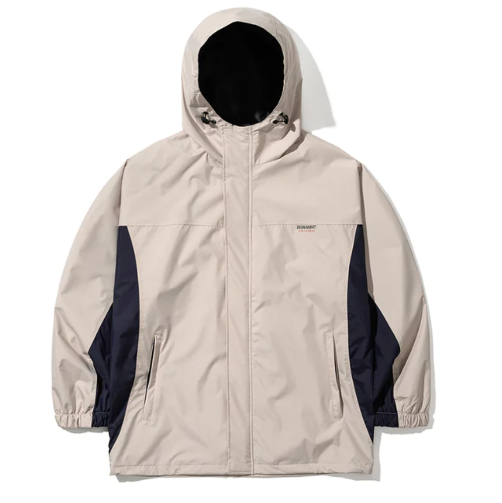 BSRABBIT RETRO HOODED JACKET BEIGE | TOGETH1R SNOWBOARD