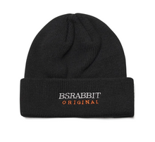 BSRABBIT LOGO BEANIE BLACK