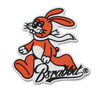 BSRABBIT SUNDAY RABBIT STOMP PAD ORANGE