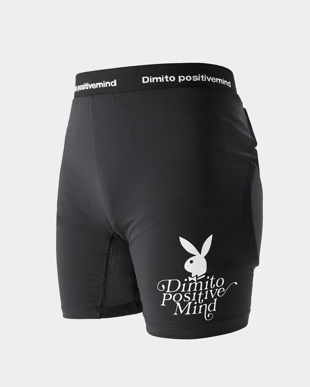 (PLAYBOY X DIMITO) SPAN HIP & KNEE PROTECTOR BLACK