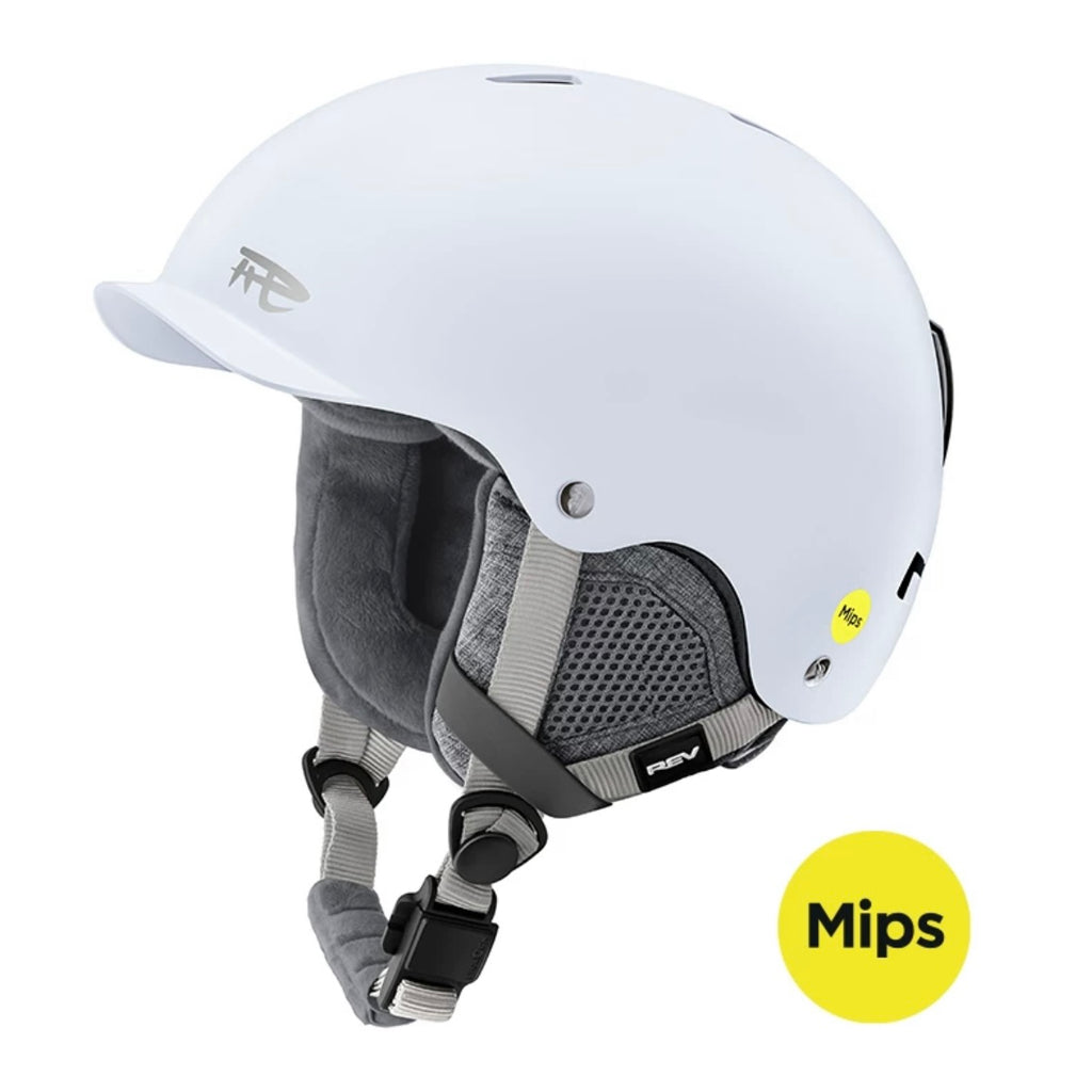 REV HELMET WHITE MIPS